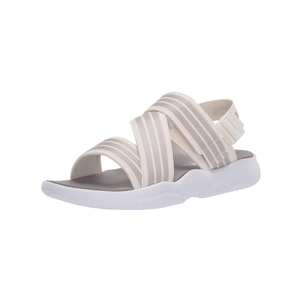 Adidas 90s Sandals Slingback White Hook & Loop Comfort Flats size 11